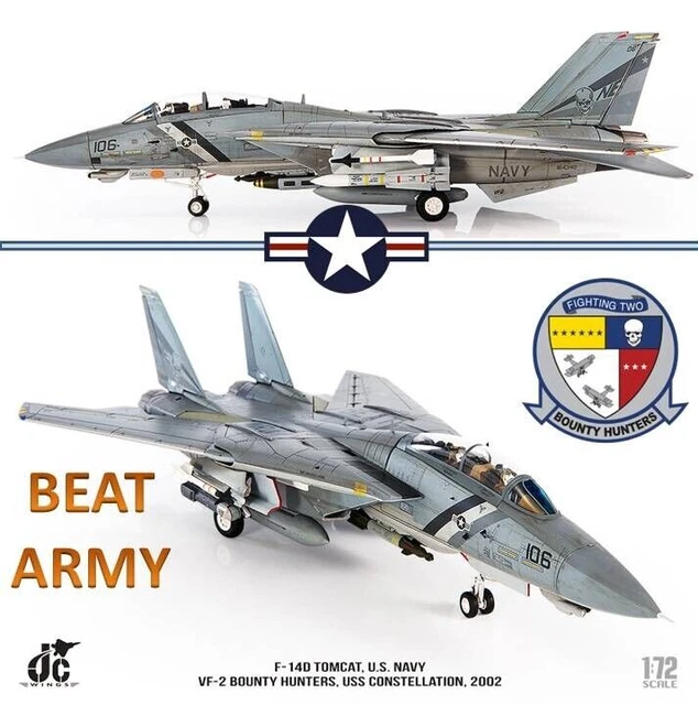 ES] HASEGAWA F-14D TOMCAT VF-101 GRIM REAPERS 2002 KIT 1:72 - HA02444