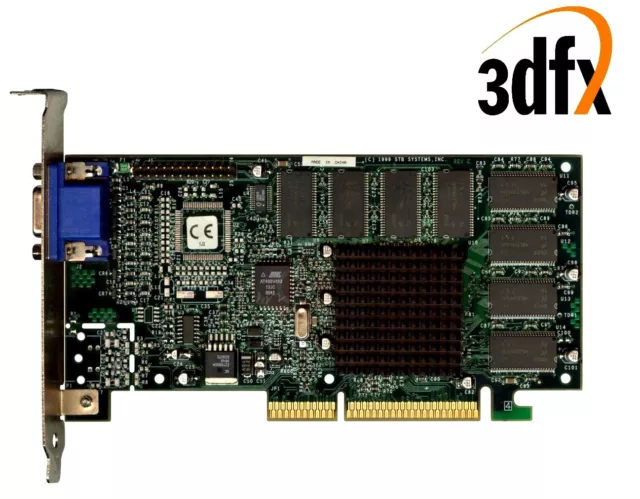 3Dfx Voodoo 3 2000 - Scheda Video Grafica Agp 16 Mb