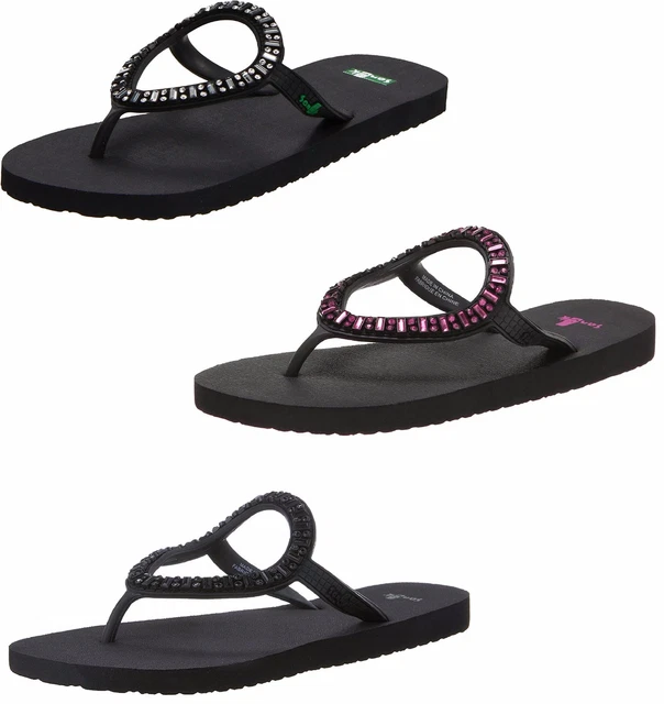 SANUK WOMEN'S IBIZA Monaco Flip-Flop $40.00 - PicClick