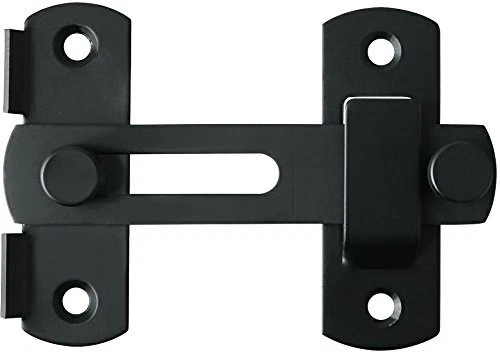 Cerraduras abatibles para puerta de seguridad cerradura para granero valla de madera freno deslizante