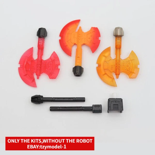 LUCKINLUCKY DIY 3D Print Axe Upgrade Kit For Transformers Siege Voyage