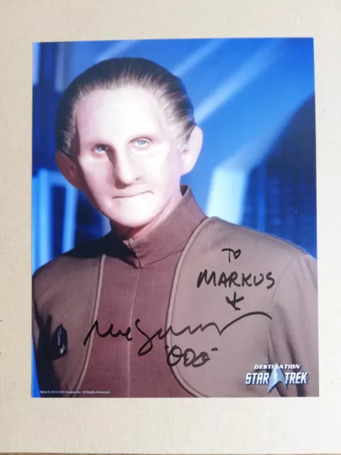 Rene Auberjonois "Odo" "Star Trek: DS9" Autogramm handsigniertes Foto mit COA