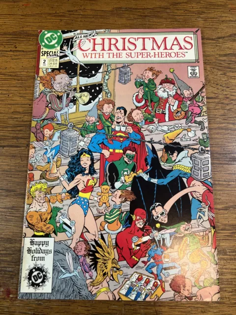 Christmas with the Super-Heroes #2 (DC) Free Ship at $49+