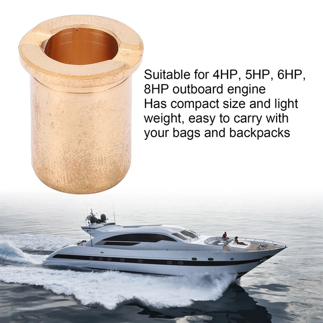 BOAT DRIVE SHAFT Bushing Marine Motor Bushing Brass For 4HP Outboard