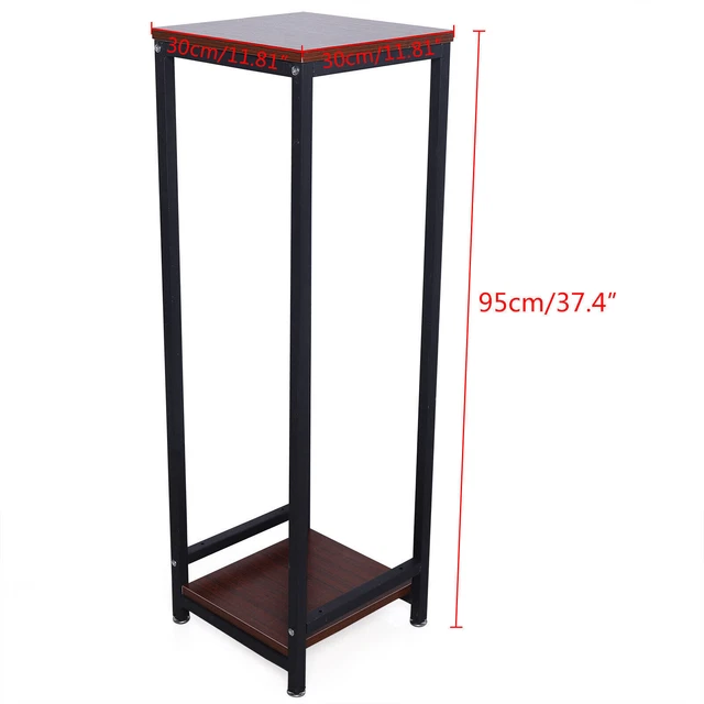 TALL PEDESTAL METAL Plant Stand Flower Pot Holder Indoor Outdoor Garden