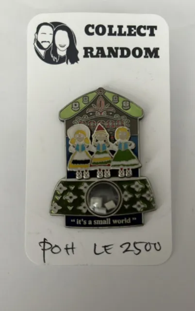 Disney WDW Piece Of History Series 2 Pin It's A Small World Dolls LE 2500