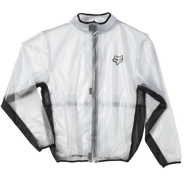 Fox Racing (adulto) Fluid MX Rain Over Jacket (chiaro/nero) X-Lge. Nuovo con etichette. CTRL £37
