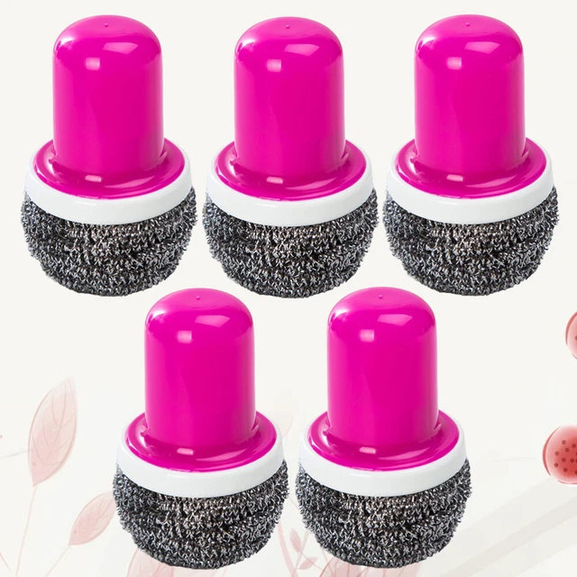 5 pz accessori cucina padella spazzola spazzola pulizia cucina wok