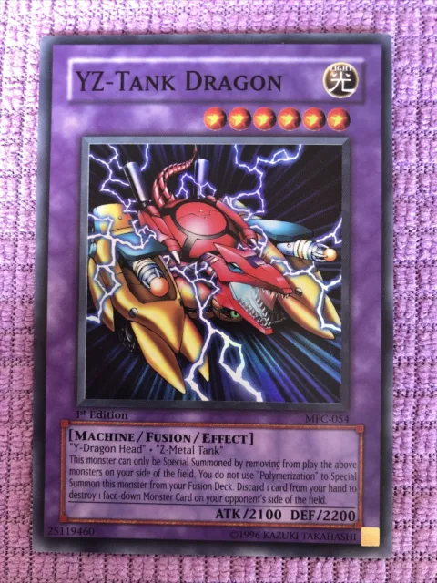 YuGiOh YZ-TANK DRAGON Super Rare MFC-054 M/NM