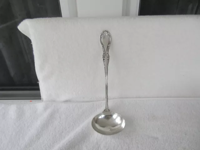 Vintage Large 10.5" ~Silverplated 1835 R. Wallace A1 Punch Ladel~~Clean!!