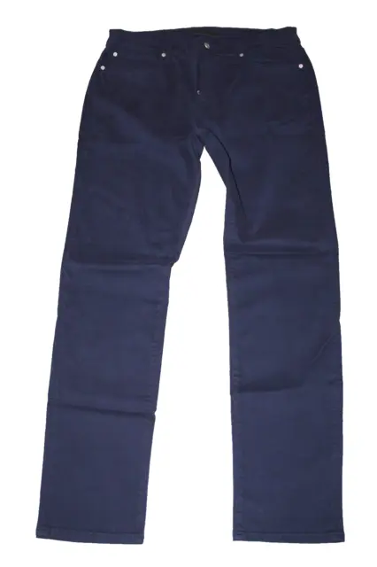 mens JOE'S JEANS THE BRIXTON pants NAVY BLUE SLIM FIT STRAIGHT STRETCH 38 34