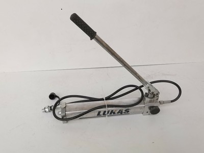 POTYYH Manuelle Hydraulikpumpe CP-700 - Handpumpe Mit Manometer Und 1.9m Schlauch