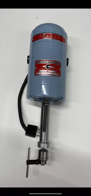 Electro-Mechano 105w drill press motor-new old stock