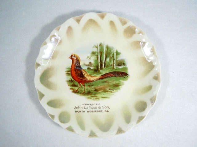 LaRose & Son / Complimentary Business Advertisement Plate / Pennsylvania