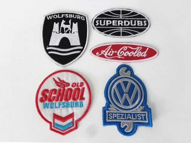 5er Set Toppa / Toppa Stemma Old School Superdubs Raffreddato ad Aria