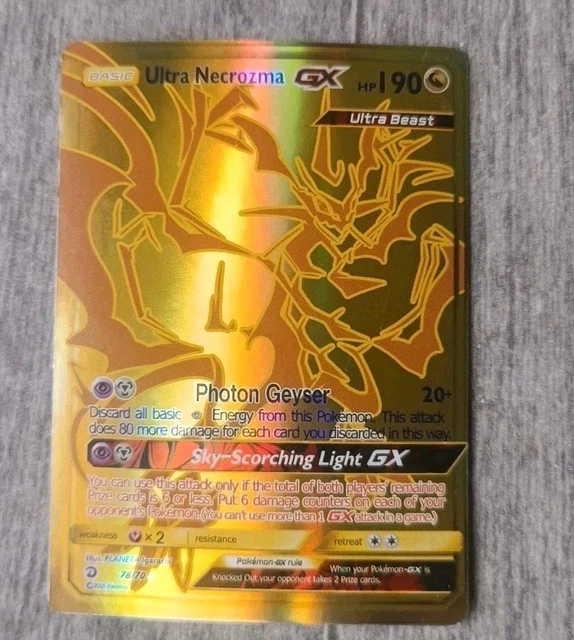 Pokemon Ultra Necrozma Gx Gold FOR SALE! - PicClick Pokemon Ultra Necrozma Gx Gold FOR SALE! - PicClick