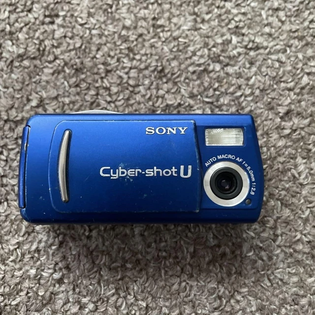 SONY CYBERSHOT U DSC-U20 Blue Compact Digital Camera w