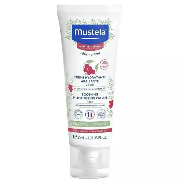 * Mustela Soothing Moisturising Face Cream 40mL