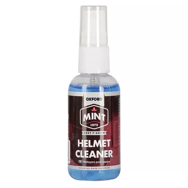 Oxford Mint Helmet & Visor Cleaner Spray 50ml Motorcycle Motorbike