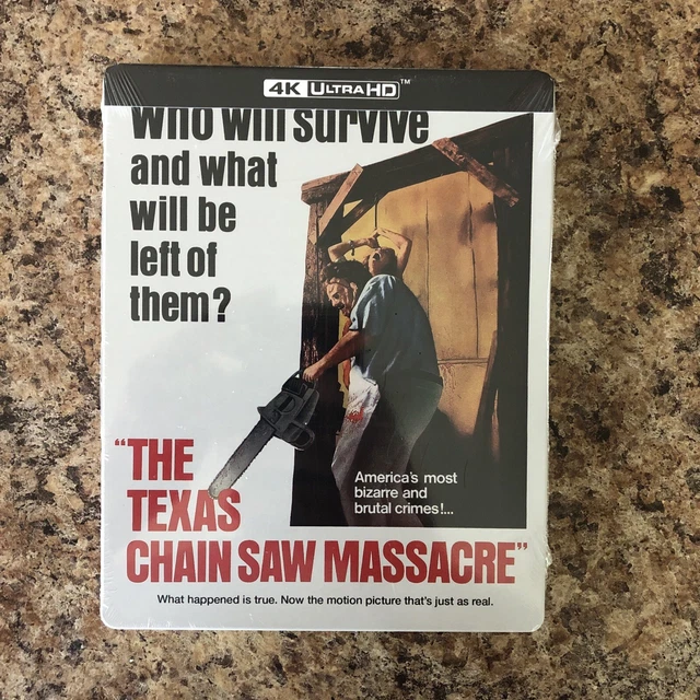 TEXAS CHAIN SAW Massacre Chainsaw STEELBOOK (4K UHD + Bluray, 2023