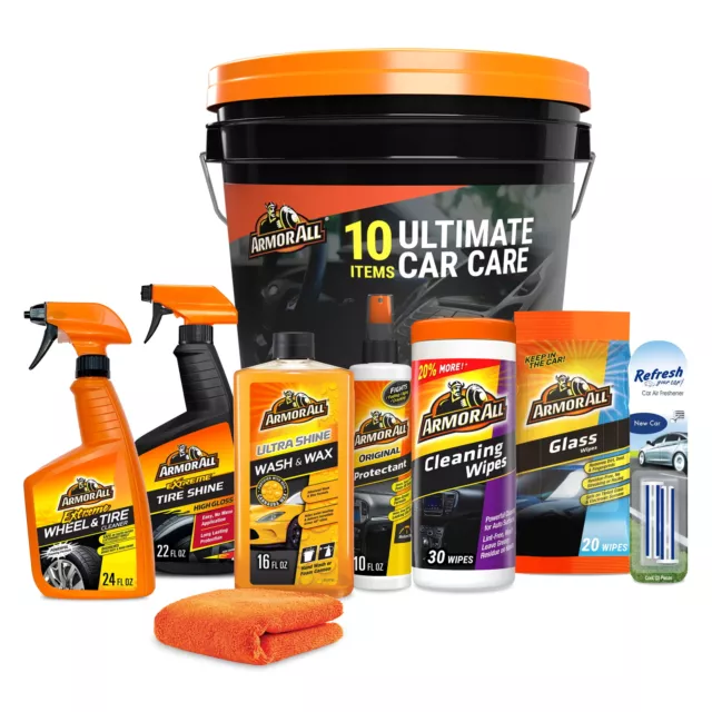 42Pcs Car Wash Detailing Kit Cleaning Kits with Foam Gun Sprayer Wash Brush  w