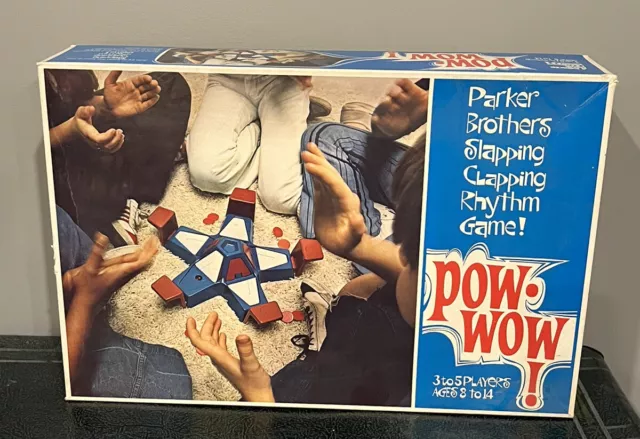 VINTAGE 1973 POW Wow Board Game Parker Brothers Complete Works £11.83 ...