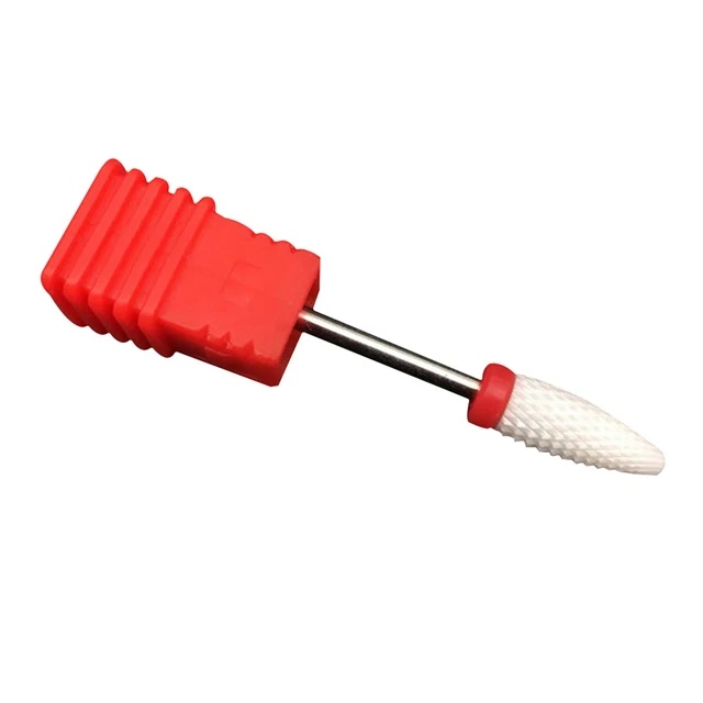 Punta per trapano unghie durevole e sicura testa per ombrello fresatura unghie strumento per manicure