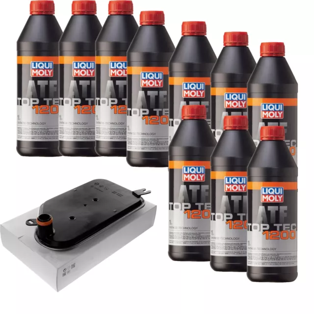 Liqui Moly Top Tec Atf 1200 10L Mahle Filtre à Huile de Transmission pour Kit VW