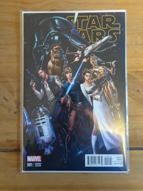 Star Wars #1 - 1:50 J. Scott Campbell Variant - Marvel Comics VF-NM
