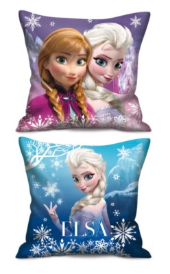 Little Flight Frozen Cuscino Frozen Anna E Elsa Cuscino Completo Dimensione Cuscino Quadrato 40X40 CM 