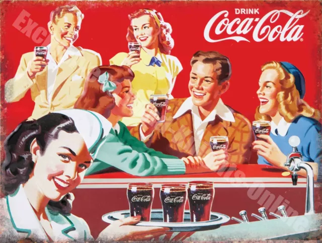 Nostalgic-Art Plaque Vintage Coca-Cola – Delicious – Idée de