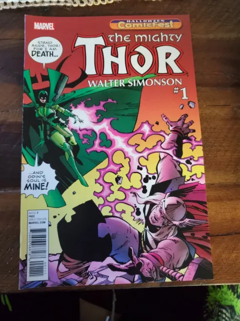 The Mighty Thor Walter Simonson #1 Halloween Comicfest Marvel Comics