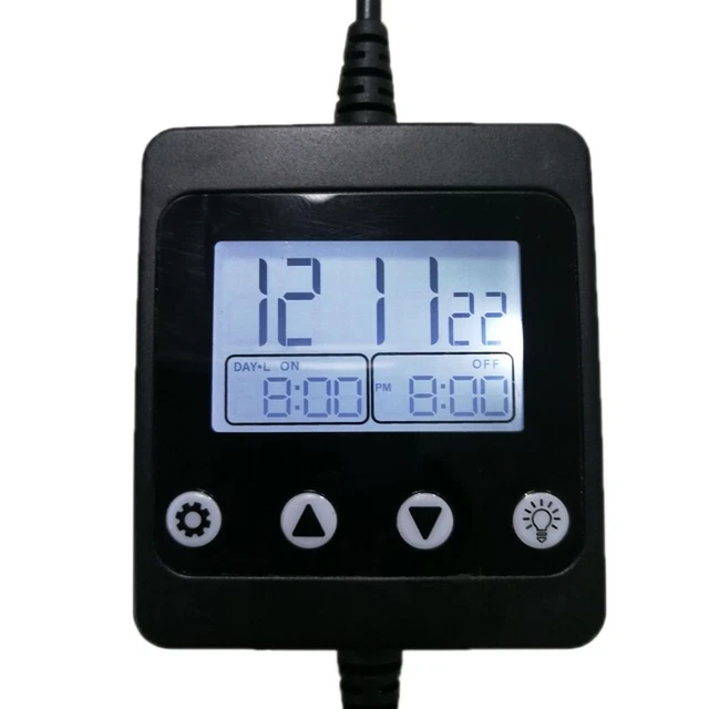 Indoor Digital Timers 24 Hour Program for for Small Pumps Seasonal Lightin