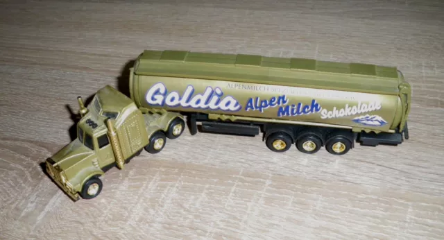 alterTruck /Satteltzug /Sammeltruck /Modellauto /Goldiatruck / Werbetruck Kesse
