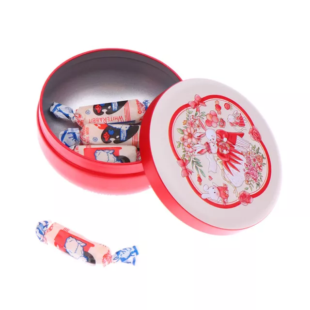 Rabbit Candy Box Wedding Gifts Box Sealed Round Cans Storage Tin Box Candle J Sp