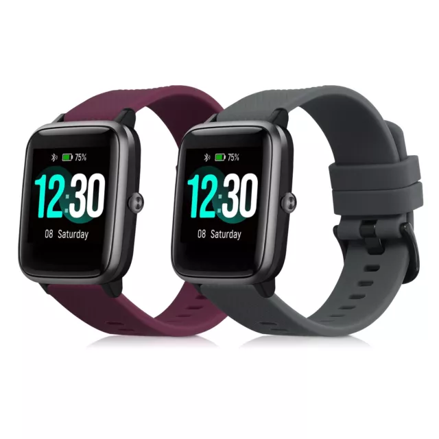 2x bracelet pour fitness tracker Willful Fitnesstracker Smartwatch