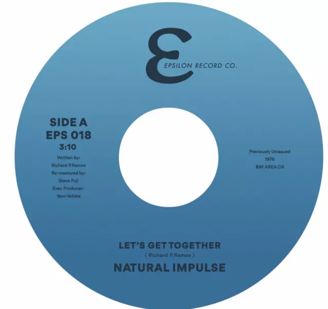 Natural Impulse: let’s get together unissued Modern Northern  Soul 7"  Hear