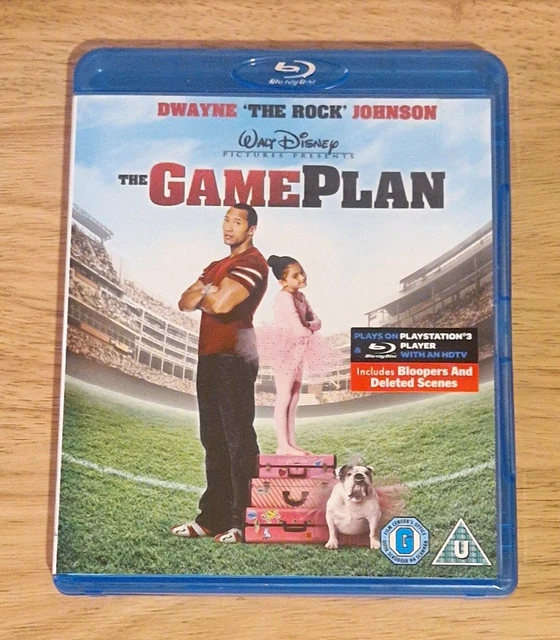 WALT DISNEY PICTURES The Game Plan Blu-ray Dwayne Johnson U 110m ...