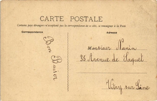 CPA AK VITRY-sur-SEINE Avenue du Moulin de Saquet (672134) 2
