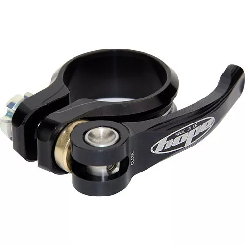 Hope Quick Release QR Seat Seatpost Clamp - 36.4mm - Black - Brand New