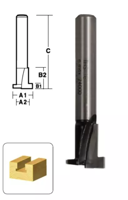 Hook Slot Router Bits | THS Series