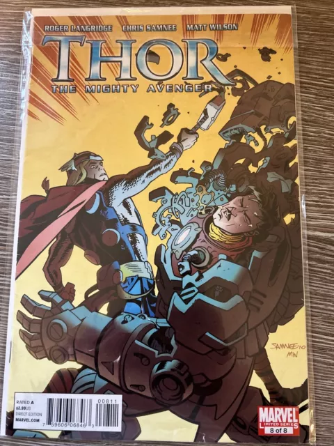 Thor The Mighty Avenger Comic- Marvel Limited Series Issue 8 Of 8
