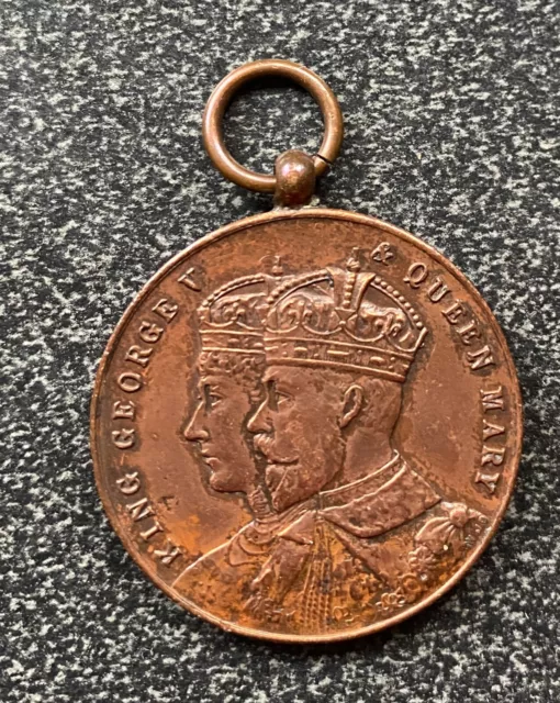 Collectable Medal 1928 King George V & Queen Mary - Nottingham University 