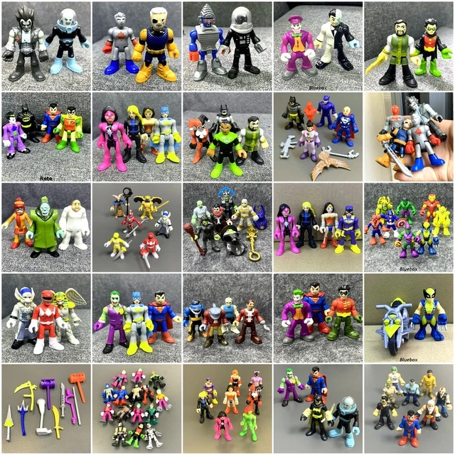 SET FISHER-PRICE IMAGINEXT DC Super Friends Power Ranger Batman