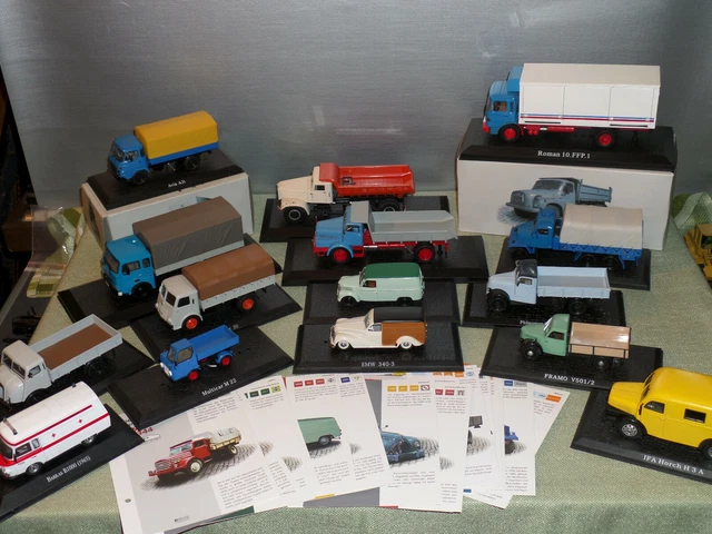 ATLAS DDR NVA Mittlerer Kraftlastwagen Ifa W50L Lkw Modellauto 1:43 ...