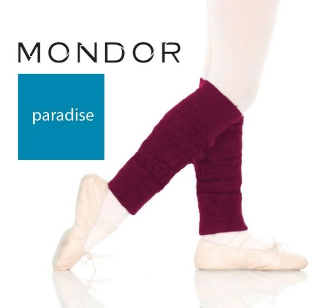 CLEARANCE SALE Mondor Performance Dance & Figure Skating LEGWARMERS Junior 14 in