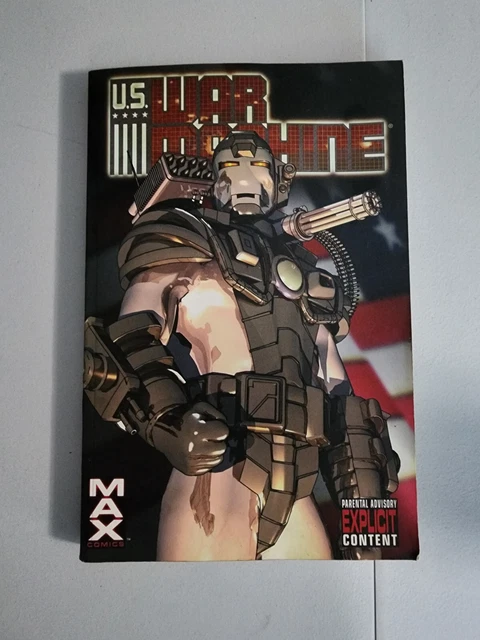 U.S. War Machine Marvel Max Comics TPB Graphic Novel Comic Book Max Comics