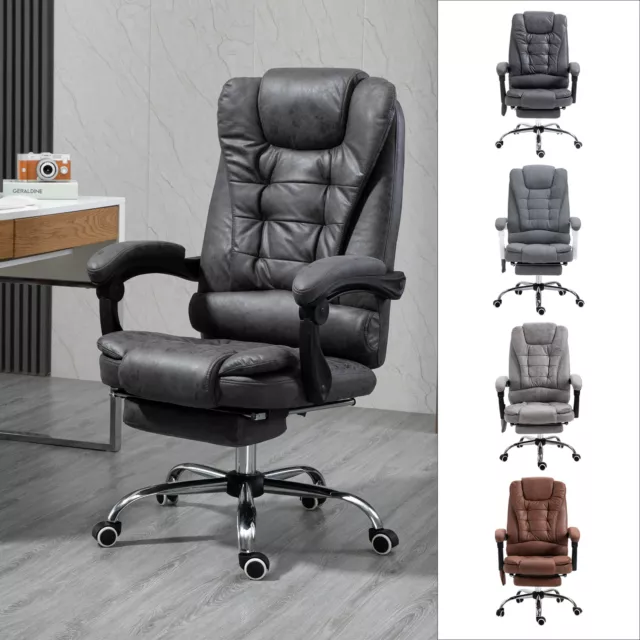 High Back Heated Massage Office Chair with 6 Vibration Points