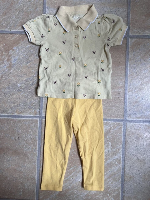 Leggings e top per bambina Next 12-18 mesi