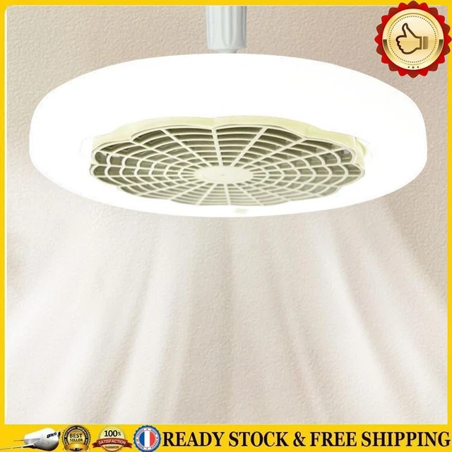 E27 BASE SOCKET Fan Light Timing Modern LED Ceiling Fan Indoor Ceiling ...